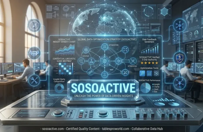 SosoActive: Website Purpose, Content, and Key Features